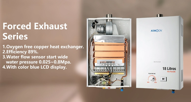 2021 Hight Quality Hot Selling ATM-260 Copper Heat Exchanger Gas Water Heaters